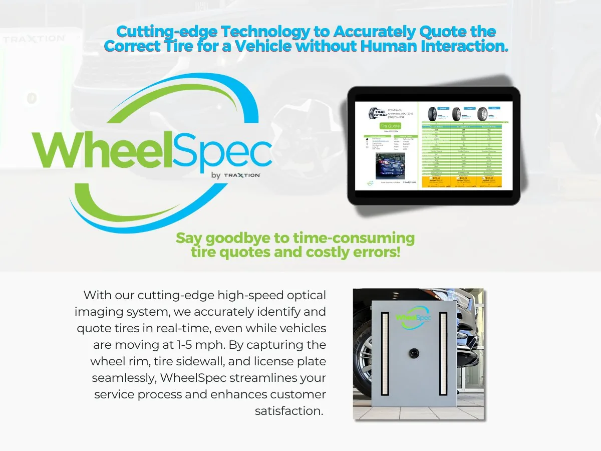 WheelSpec: computer vision product by TraXtion